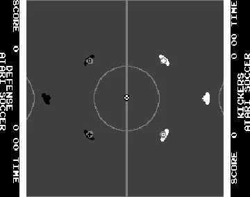 Atari Soccer screen shot title